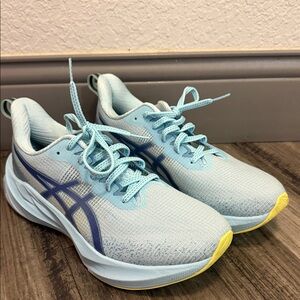 ASICS Women's Sky Blue Athletic Shoes